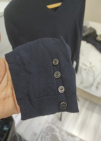 xl Beden lacivert Renk Basic Kazak