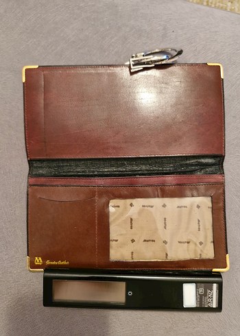 Vintage Klasik Kahverengi Erkek Cüzdanı - Görsel 5