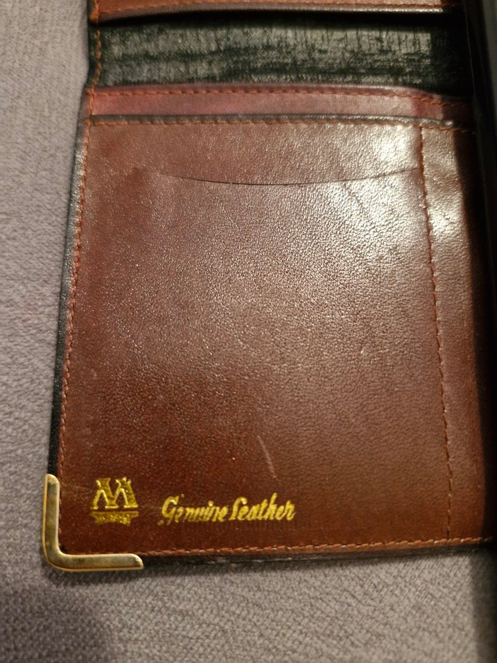 Vintage Klasik Kahverengi Erkek Cüzdanı - Görsel 3