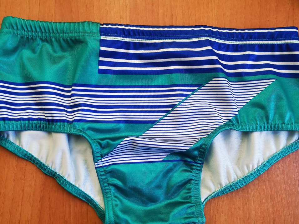 KOM 2.Lİ  Renkli Baskılı SLİP Mayo - Görsel 3