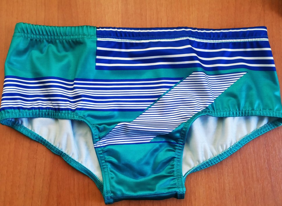 KOM 2.Lİ  Renkli Baskılı SLİP Mayo - Görsel 2