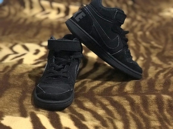 Siyah Nike Court Brough Erkek Ayakkabı