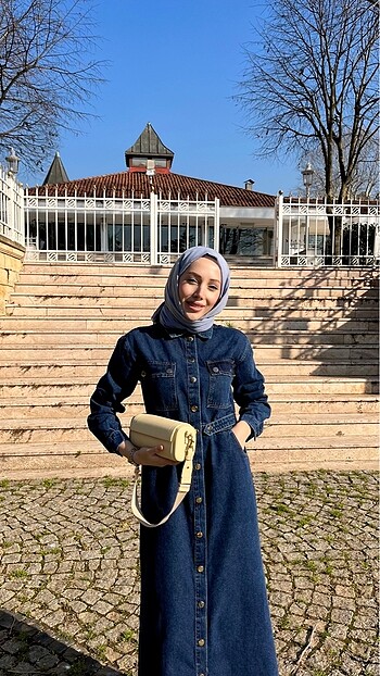 Diğer Kot elbise