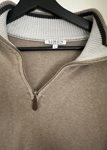 Limon Company Erkek Yarım Fermuarlı Kazak - Görsel 3