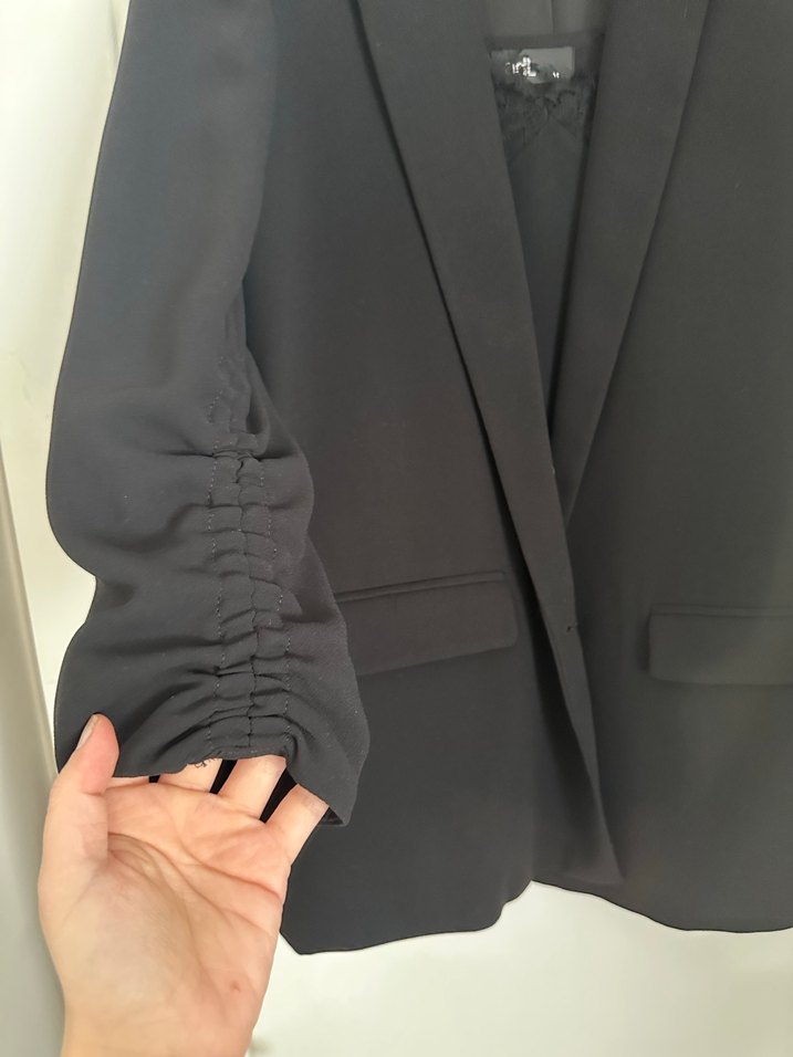 Mango Siyah Blazer Ceket - Görsel 5