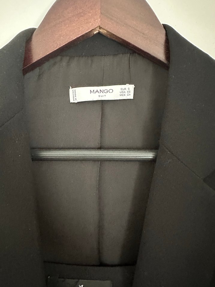 Mango Siyah Blazer Ceket - Görsel 4