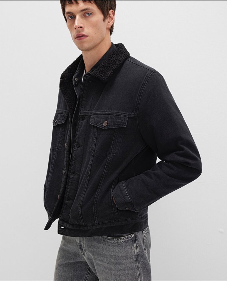 Mavi Jeans Erkek Kürklü Ceket - Görsel 3