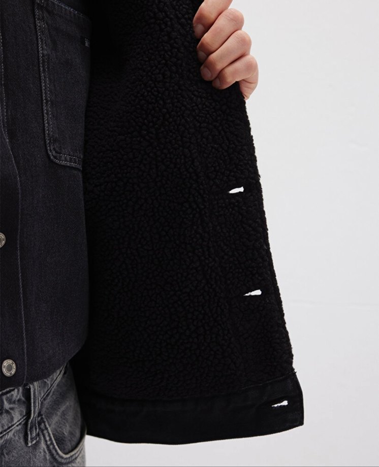 Mavi Jeans Erkek Kürklü Ceket - Görsel 4