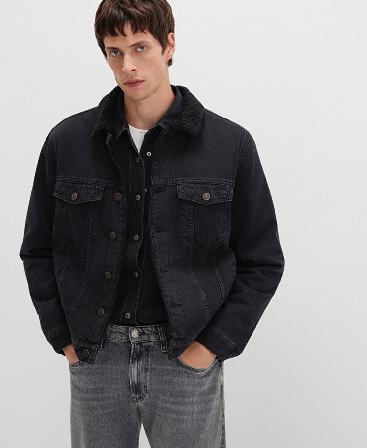 Mavi Jeans Erkek Kürklü Ceket - Görsel 2