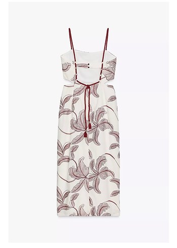 Zara Etiketli Uzun Askılı Kadın Elbise - Görsel 2