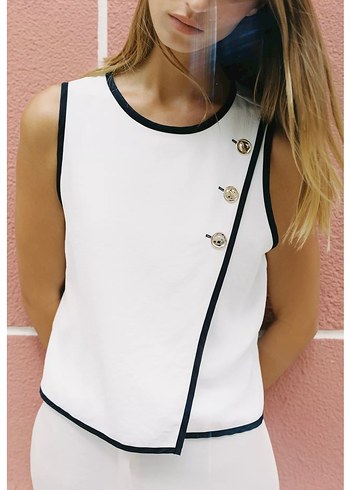 Zara Etiketli Bluz - Görsel 2