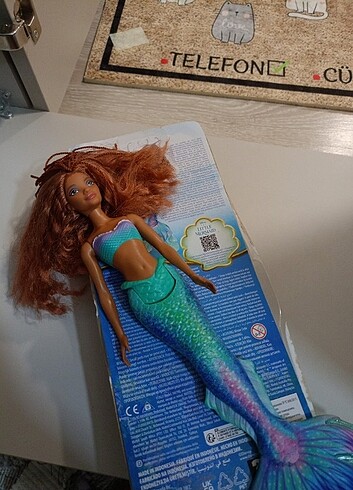  Beden Renk Barbie deniz kızı movie Disney Ariel 