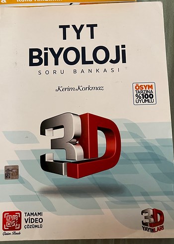 TYT Biyoloji Soru Bankası Kerim Korkmaz