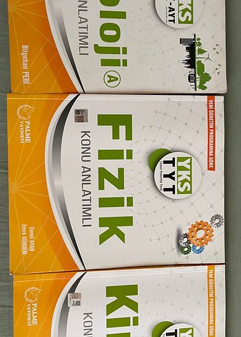 AYT Biyoloji, Kimya, Fizik Konu Kitapları