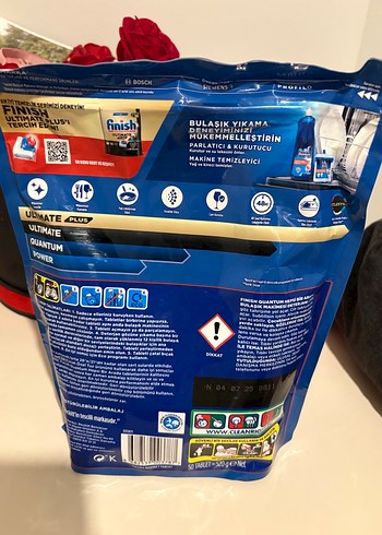 Finish Quantum Parlak Mavi tablet 50'li - Görsel 2