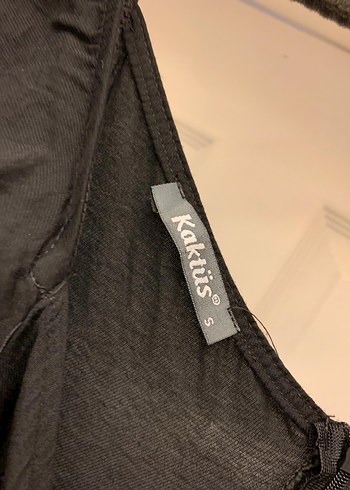 Düğmeli Siyah Kadın Uzun Keten Tulum - Görsel 4