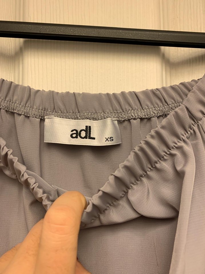 Gri Midi Kayık Yaka Kadın Elbise - Görsel 2