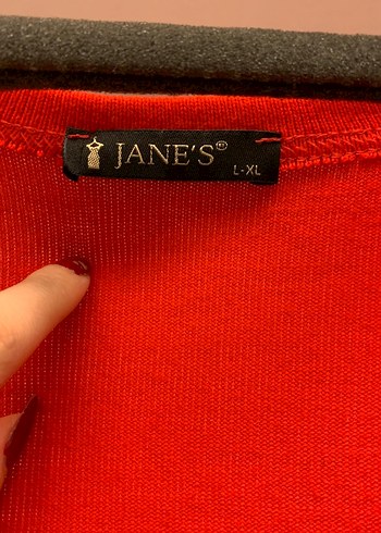 Kırmızı V Yaka Drapeli Triko Elbise - Görsel 4