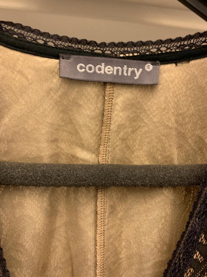 Kahverengi Dantel Detaylı Kadın Midi Tulum - Görsel 2