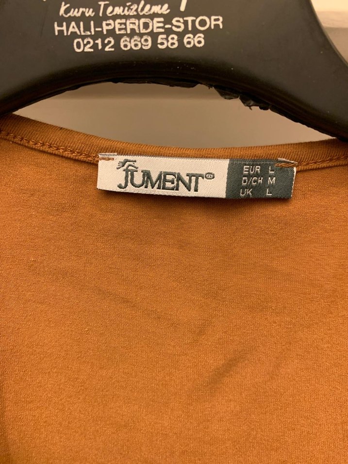 Kiremit Uzun Kollu Bluz - Görsel 2