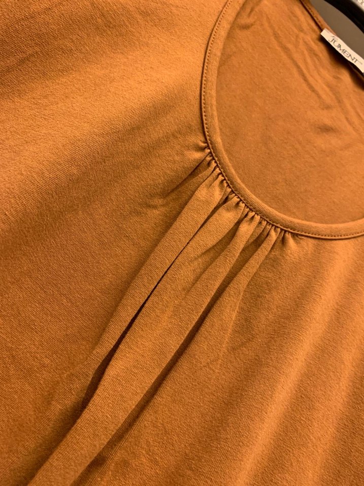 Kiremit Uzun Kollu Bluz - Görsel 3