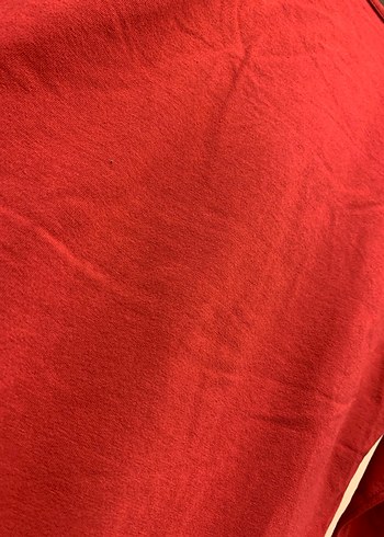 Kırmızı Uzun Kollu Basic Bluz - Görsel 4