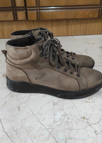 41 Beden Dockers , Kahverengi Süet Erkek Botlar
