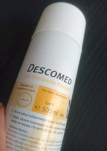 Descomed Hassas Cilt Temizleyici & Dilex Vücut Temizleme Lifi - Görsel 6