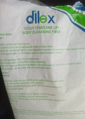 Descomed Hassas Cilt Temizleyici & Dilex Vücut Temizleme Lifi - Görsel 10