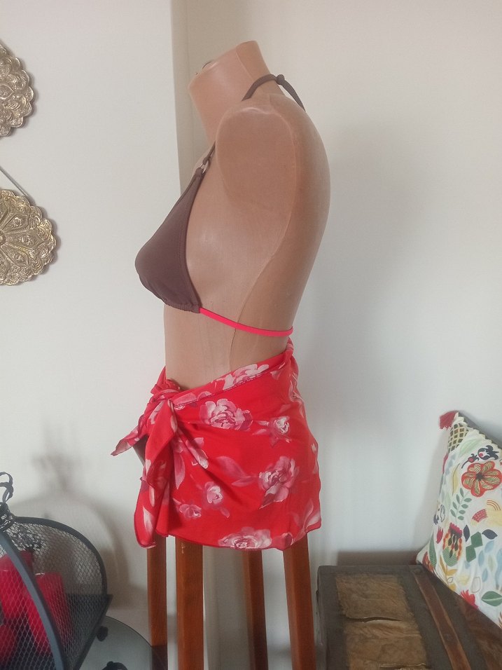 Bikini üstü ve Pareo ikili takım - Görsel 4