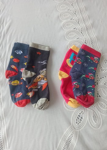 5-6 yaş erkek çocuk çorabı - Görsel 2