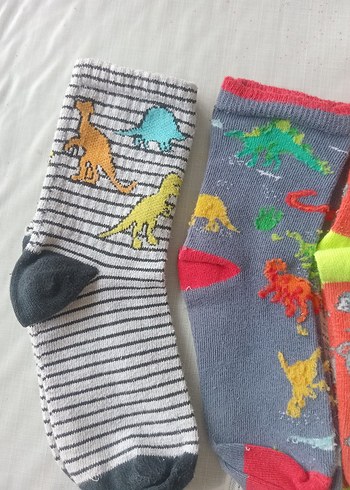 5-6 yaş hayvan figürlü Çorap - Görsel 4