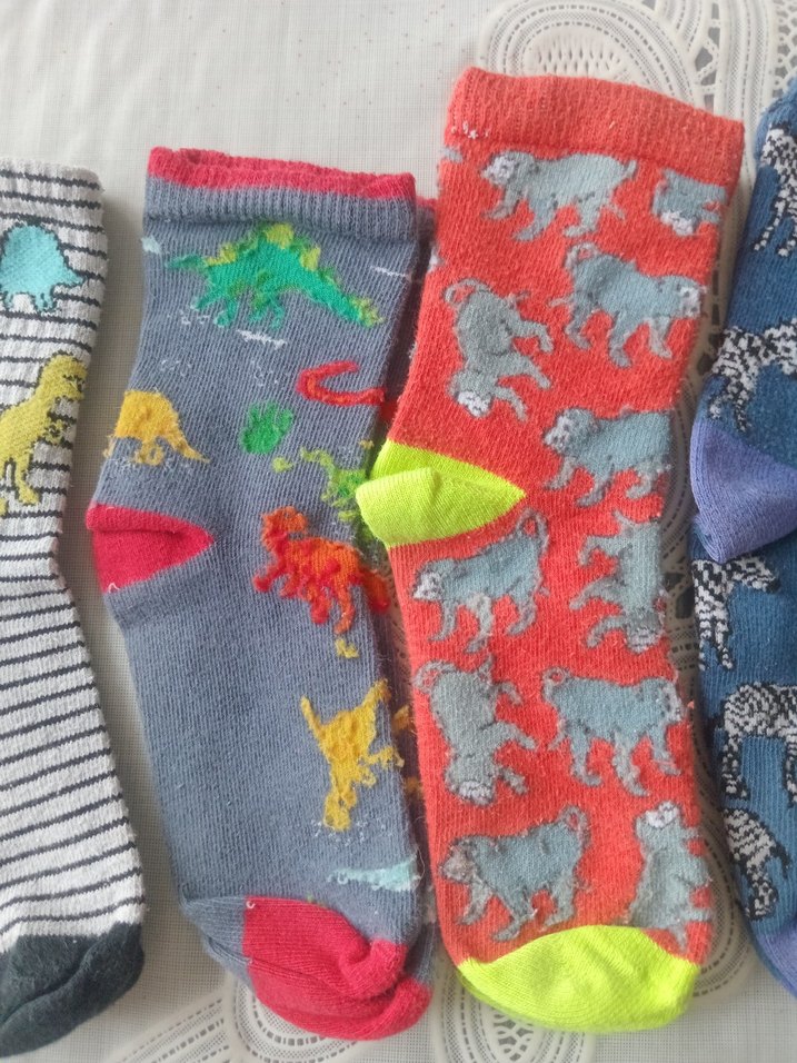 5-6 yaş hayvan figürlü Çorap - Görsel 3