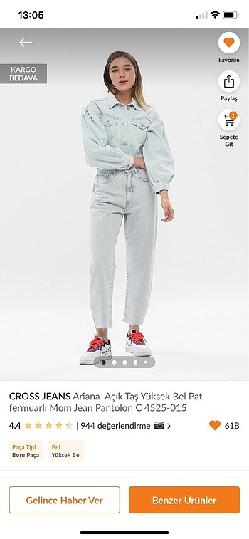 Cross jeans