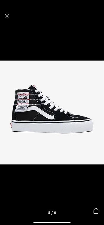 40 Beden Vans sneaker