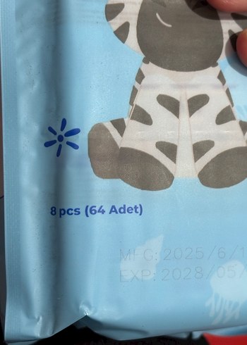 Mini Cep Islak Mendil 8'li Paket - Görsel 2