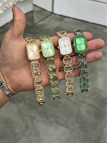 Kadın Swarovski Kol Saat