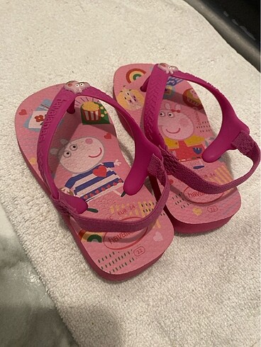 22 Beden Havaianas Sandalet peppa pig