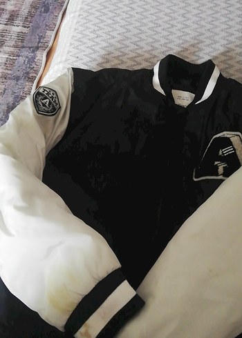 Siyah Fermuarlı Erkek Spor mont - Görsel 2