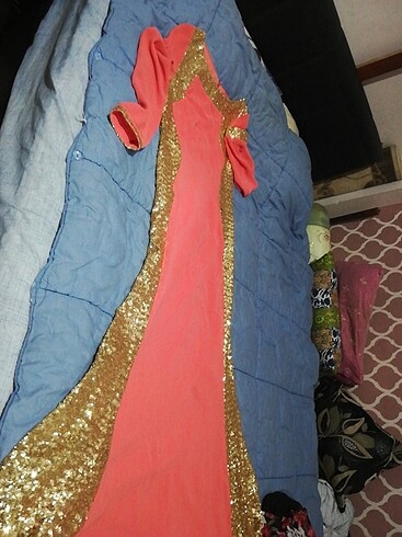 L beden gece elbise si - Görsel 4