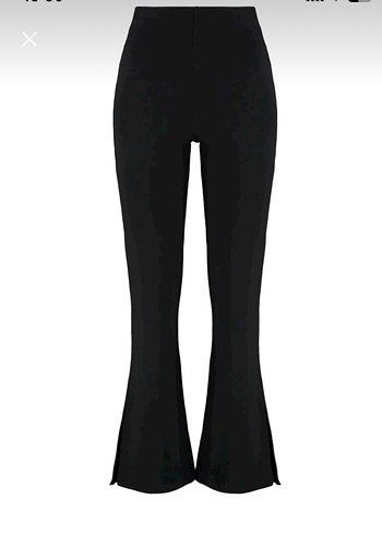 Yırtmaç paça Kadın Pantolon - Görsel 4