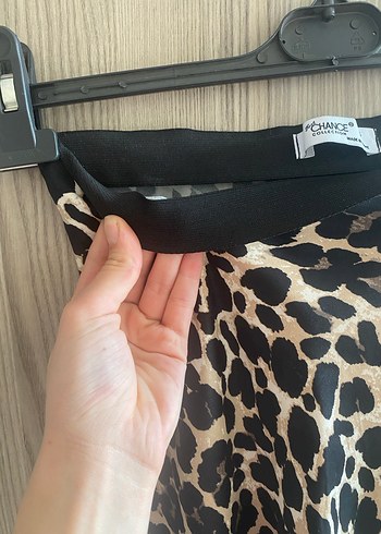 Leopar Desenli Uzun Kadın Etek - Görsel 5