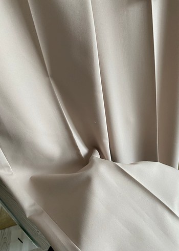 Bej palazzo Kadın Kumaş Pantolon - Görsel 6