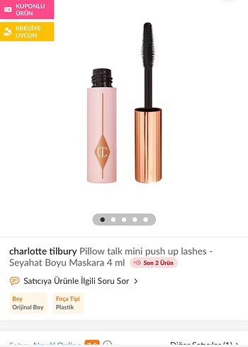 Charlotte tilbury seyeh boy mascara pillow talk - Görsel 4