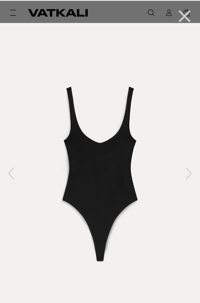 Vatkalı kalın askılı v yaka bluz - Görsel 4