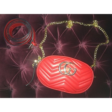 Gucci kırmızı çanta