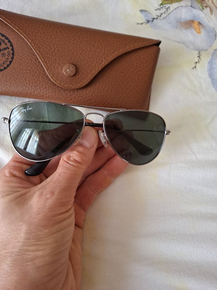 Ray-Ban çocuk Gözlüğü Gri Camlı - Görsel 2