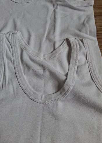 Beyaz Çocuk Atlet 4'lü Paket - Görsel 4