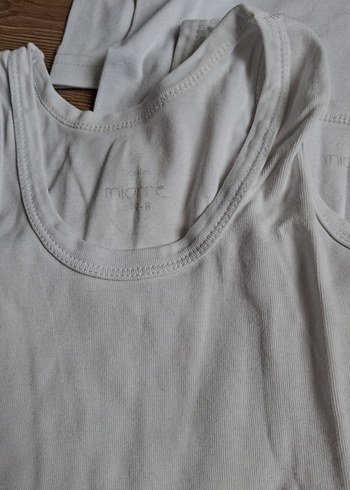 Beyaz Çocuk Atlet 4'lü Paket - Görsel 3