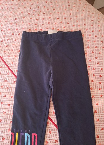 Renkli Baskılı Kız Tayt - Görsel 3